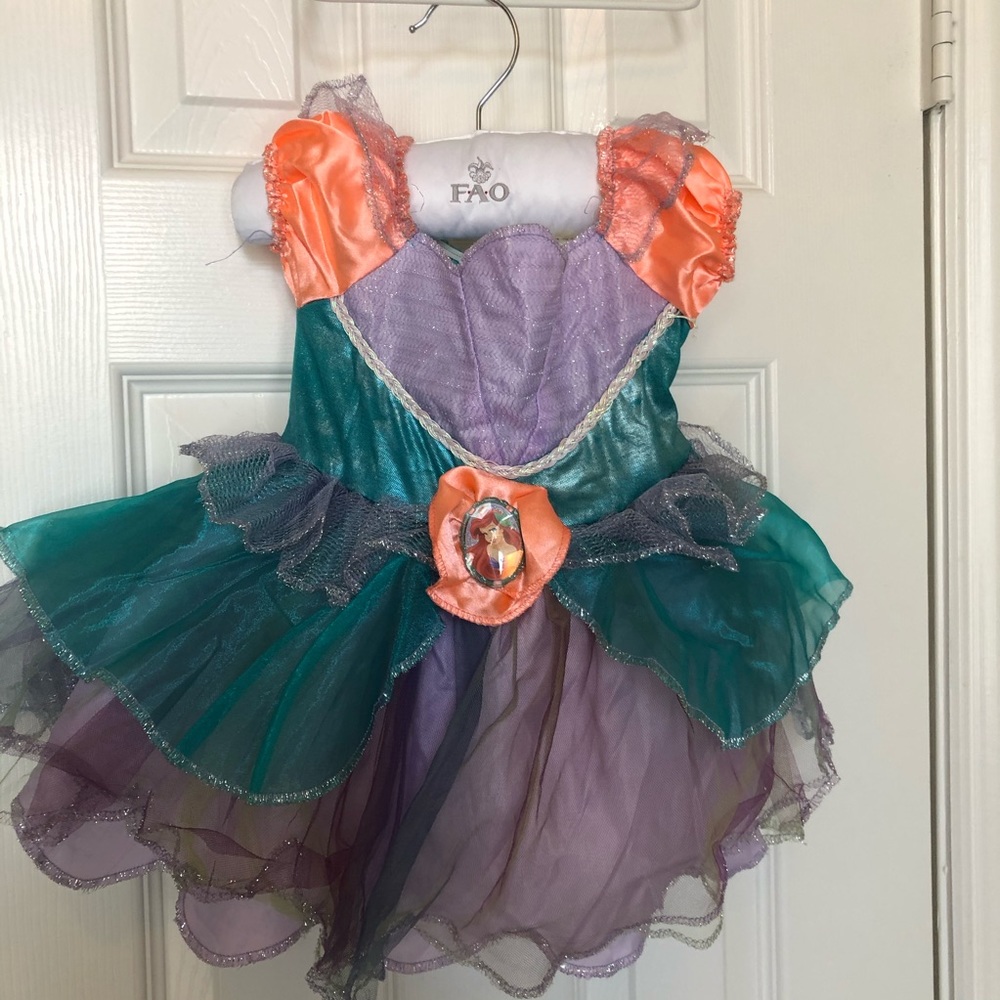 Disney Princess Ariel costume tutu dress, 12-18 mo